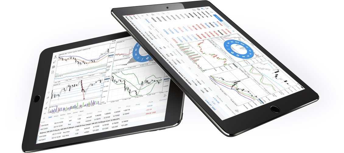 Powerful technical analysis features of MetaTrader 4 iPhone and iPad will help to make a trading decision