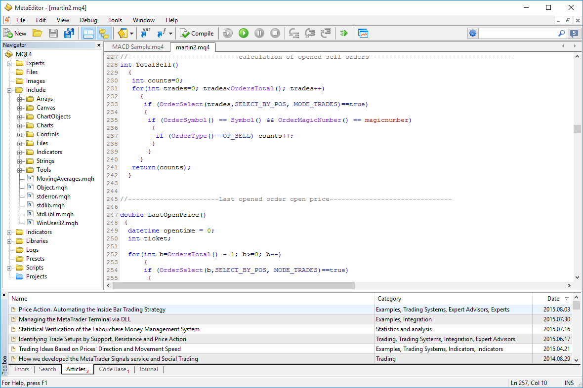 Metatrader 4 Forex Trading Platform - 