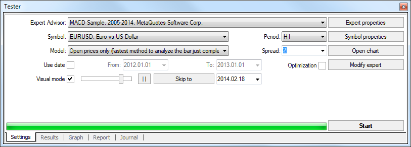 Setup Strategy Testing Auto Trading Metatrader 4 Help - 